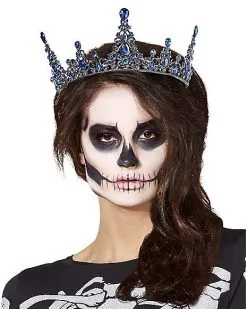 Spirit Halloween Skeleton Royalty Crown -Girls Costumes Shop 01504349 c