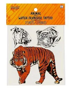 Spirit Halloween Big Cat Temporary Tattoos 7 Spirit Halloween Big Cat Temporary Tattoos -Girls Costumes Shop 01507813 e
