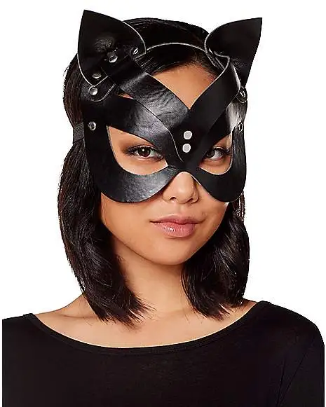Spirit Halloween Black Cat Eye Mask 2 Spirit Halloween Black Cat Eye Mask - Image 2