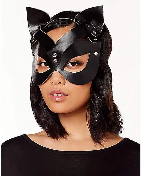 Spirit Halloween Black Cat Eye Mask 3 Spirit Halloween Black Cat Eye Mask - Image 3
