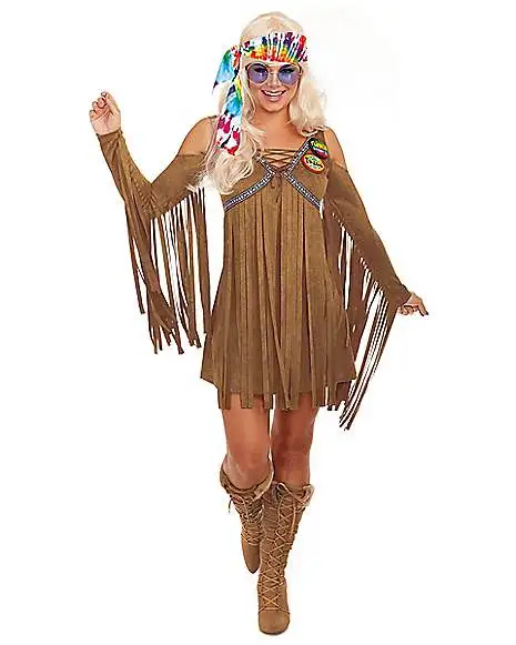Spirit Halloween Adult Groovy Girl Costume 1 Spirit Halloween Adult Groovy Girl Costume