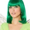 Spirit Halloween Green Pageboy Wig