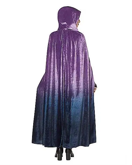 Spirit Halloween Kids Coven Academy Hooded Cloak - Deluxe 2 Spirit Halloween Kids Coven Academy Hooded Cloak - Deluxe - Image 2