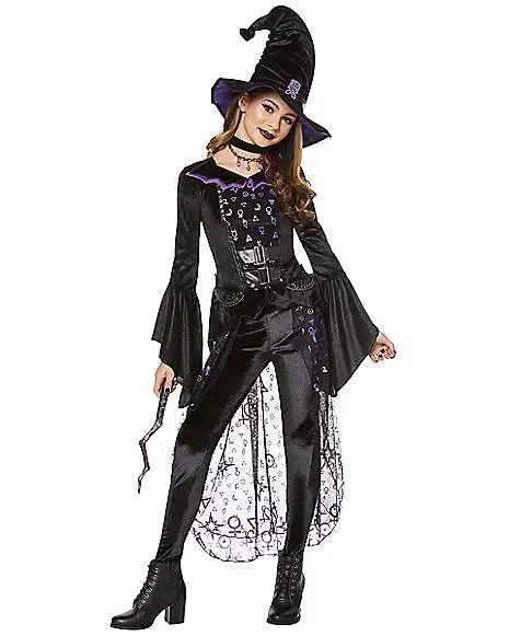 Spirit Halloween Kids Dark Coven Costume 1 Spirit Halloween Kids Dark Coven Costume