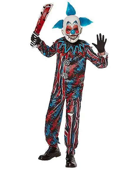Spirit Halloween Kids Dark Carnival Clown Costume 1 Spirit Halloween Kids Dark Carnival Clown Costume