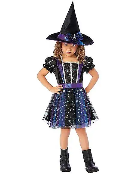 Spirit Halloween Toddler Enchanted Light-Up Witch Costume 1 Spirit Halloween Toddler Enchanted Light-Up Witch Costume