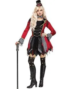 Spirit Halloween Adult Dark Ringmaster Costume