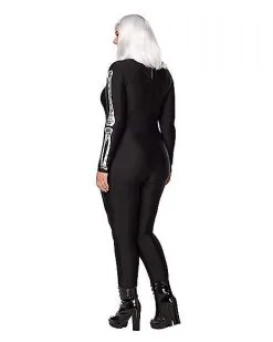 Spirit Halloween Adult Skeleton Catsuit 7 Spirit Halloween Adult Skeleton Catsuit -Girls Costumes Shop 01533561 b
