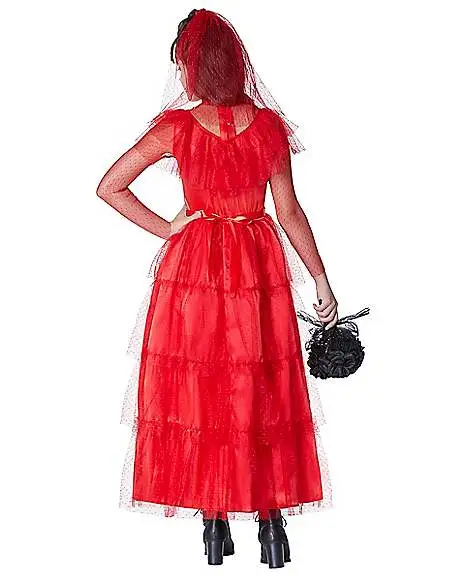 Spirit Halloween Kids Lydia Deetz Costume - Beetlejuice 2 Spirit Halloween Kids Lydia Deetz Costume - Beetlejuice - Image 2