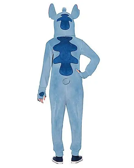 Spirit Halloween Kids Stitch Union Suit - Lilo & Stitch 2 Spirit Halloween Kids Stitch Union Suit - Lilo & Stitch - Image 2
