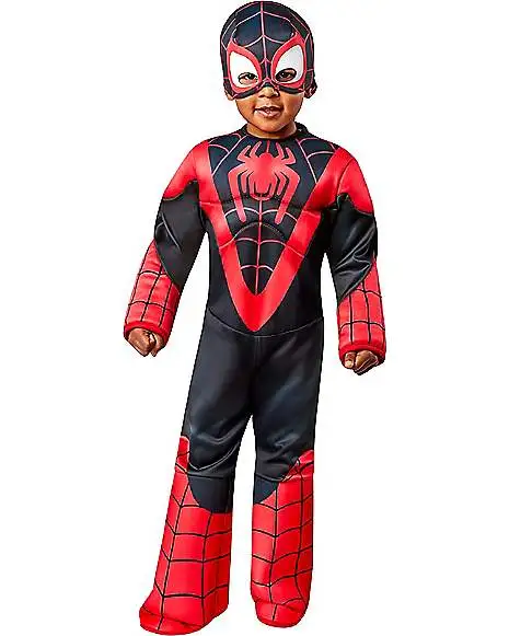 Spirit Halloween Toddler Miles Morales Costume - Spidey And His Amazing Friends 1 Spirit Halloween Toddler Miles Morales Costume - Spidey And His Amazing Friends