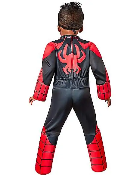 Spirit Halloween Toddler Miles Morales Costume - Spidey And His Amazing Friends 2 Spirit Halloween Toddler Miles Morales Costume - Spidey And His Amazing Friends - Image 2