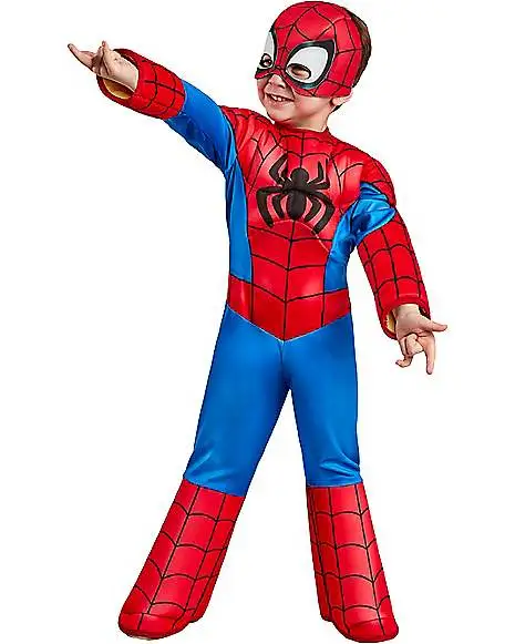 Spirit Halloween Toddler Peter Parker Costume - Spidey And His Amazing Friends 1 Spirit Halloween Toddler Peter Parker Costume - Spidey And His Amazing Friends