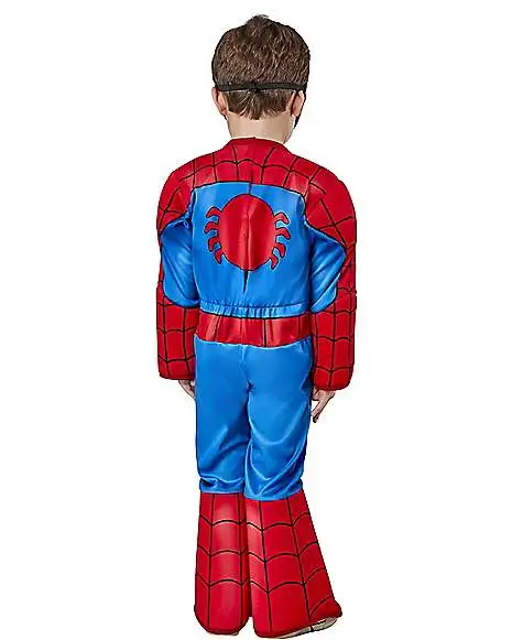 Spirit Halloween Toddler Peter Parker Costume - Spidey And His Amazing Friends 2 Spirit Halloween Toddler Peter Parker Costume - Spidey And His Amazing Friends - Image 2