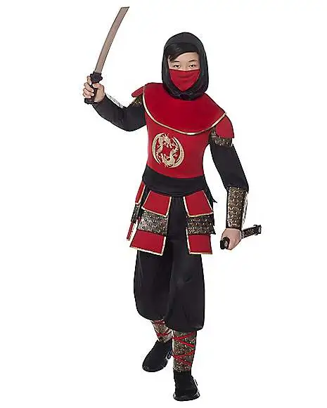Spirit Halloween Kids Samurai Ninja Costume 1 Spirit Halloween Kids Samurai Ninja Costume