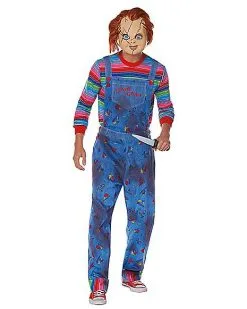 Spirit Halloween Adult Chucky Costume Deluxe