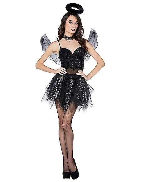 Spirit Halloween Adult Fallen Angel Costume Kit 1 Spirit Halloween Adult Fallen Angel Costume Kit