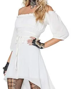 Spirit Halloween Adult Ivory Peasant Plus Size Dress 3 Spirit Halloween Adult Ivory Peasant Plus Size Dress -Girls Costumes Shop 01546134 c
