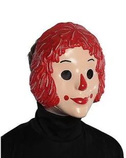 Spirit Halloween Vintage Rag Doll Half Mask 5 Spirit Halloween Vintage Rag Doll Half Mask -Girls Costumes Shop 01548734 c
