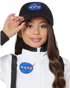 Spirit Halloween Kids White NASA Jumpsuit Costume -Girls Costumes Shop 01548957 c