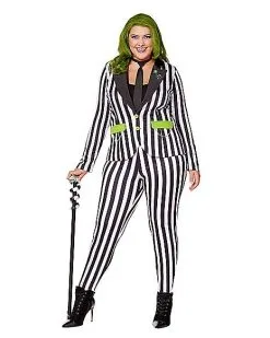 Spirit Halloween Adult Women's Beetlejuice Costume - Beetlejuice -Girls Costumes Shop 01549427 c