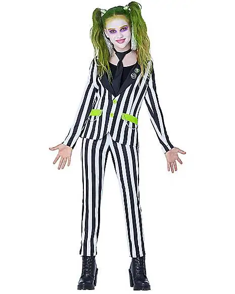 Spirit Halloween Kids Beetlejuice Suit Costume 1 Spirit Halloween Kids Beetlejuice Suit Costume