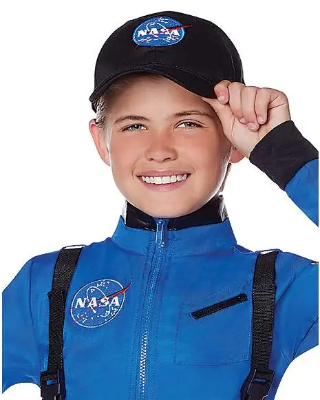 Spirit Halloween Kids Blue Astronaut Jumpsuit - NASA 2 Spirit Halloween Kids Blue Astronaut Jumpsuit - NASA - Image 2