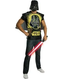 Spirit Halloween Adult Darth Vader Star Wars Costume Kit - Ben Cooper -Girls Costumes Shop 01556943 c