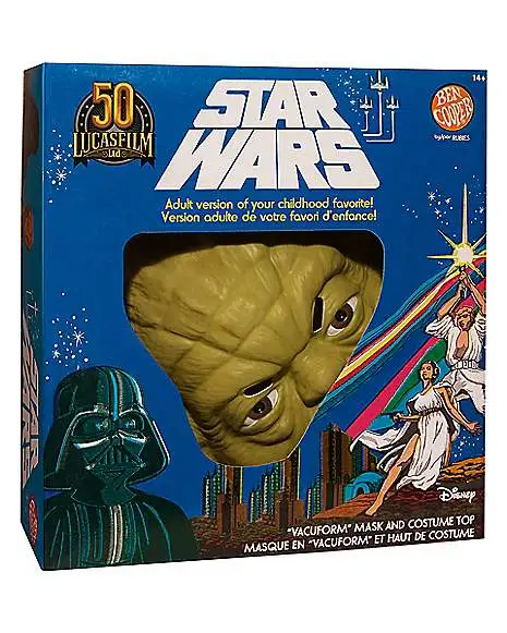 Spirit Halloween Adult Yoda Star Wars Costume Kit - Ben Cooper 1 Spirit Halloween Adult Yoda Star Wars Costume Kit - Ben Cooper