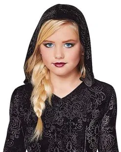 Spirit Halloween Kids Black Hooded Dress -Girls Costumes Shop 01558378 c