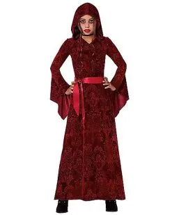 Spirit Halloween Kids Red Hooded Dress