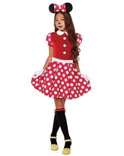 Spirit Halloween Kids Minnie Mouse Costume - Mickey And Friends