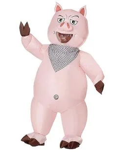 Spirit Halloween Kids Pig Inflatable Costume