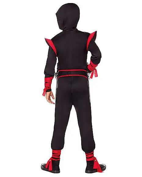 Spirit Halloween Kids Dark Ninja Costume 2 Spirit Halloween Kids Dark Ninja Costume - Image 2