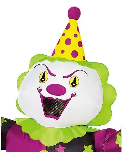 Spirit Halloween Kids Circus Clown Inflatable Costume 3 Spirit Halloween Kids Circus Clown Inflatable Costume - Image 3