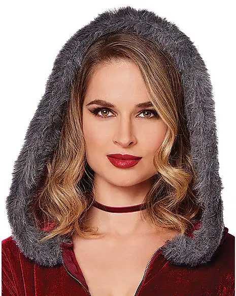 Spirit Halloween Adult Runaway Red Riding Hood Romper Costume 3 Spirit Halloween Adult Runaway Red Riding Hood Romper Costume - Image 3