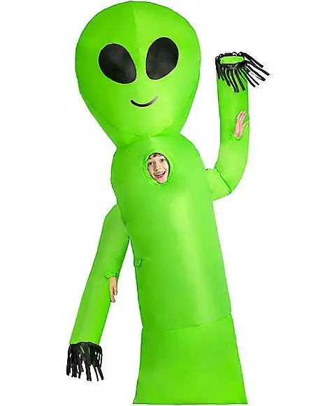 Spirit Halloween Kids Wavy Arms Alien Inflatable Costume 1 Spirit Halloween Kids Wavy Arms Alien Inflatable Costume