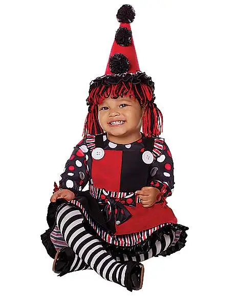 Spirit Halloween Baby Lil' Clown Costume 1 Spirit Halloween Baby Lil' Clown Costume