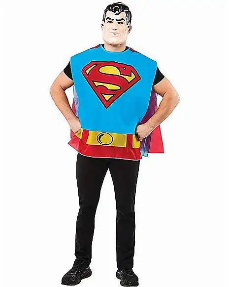 Spirit Halloween Adult Superman Costume Kit - Ben Cooper 3 Spirit Halloween Adult Superman Costume Kit - Ben Cooper - Image 3