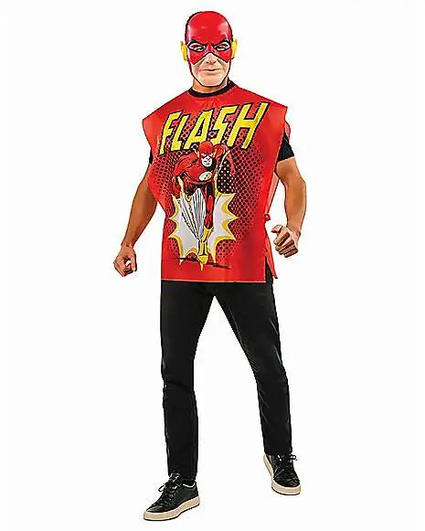 Spirit Halloween Adult The Flash Costume Kit - Ben Cooper 3 Spirit Halloween Adult The Flash Costume Kit - Ben Cooper - Image 3