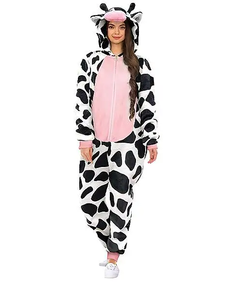 Spirit Halloween Adult Cow Union Suit 1 Spirit Halloween Adult Cow Union Suit