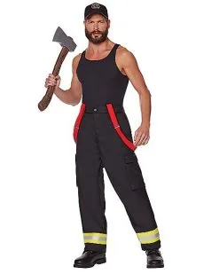 Spirit Halloween Adult Firefighter Costume Kit