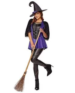 Spirit Halloween Adult Wicked Spell Caster Witch Costume