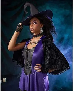 Spirit Halloween Adult Wicked Spell Caster Witch Costume -Girls Costumes Shop 01576958 c