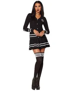 Spirit Halloween Adult Pentagram Cardigan