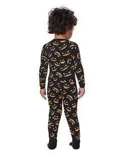 Spirit Halloween Toddler Jack-O'-Lantern Pajama Set -Girls Costumes Shop 01578616 b