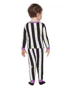 Spirit Halloween Toddler Beetlejuice Pajama Set 7 Spirit Halloween Toddler Beetlejuice Pajama Set -Girls Costumes Shop 01578657 b