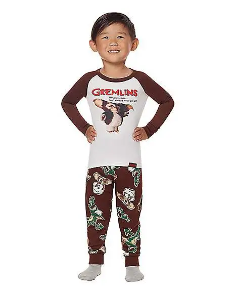 Spirit Halloween Toddler Gizmo Pajama Set - Gremlins 3 Spirit Halloween Toddler Gizmo Pajama Set - Gremlins - Image 3