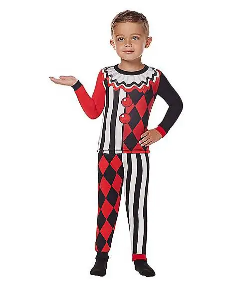 Spirit Halloween Toddler Clown Pajama Set 3 Spirit Halloween Toddler Clown Pajama Set - Image 3
