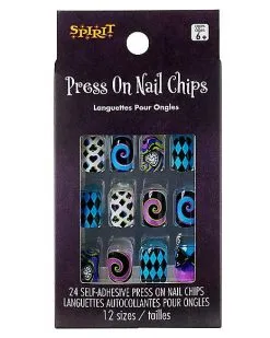 Spirit Halloween Kids Alice Press On Nails -Girls Costumes Shop 01580612 c